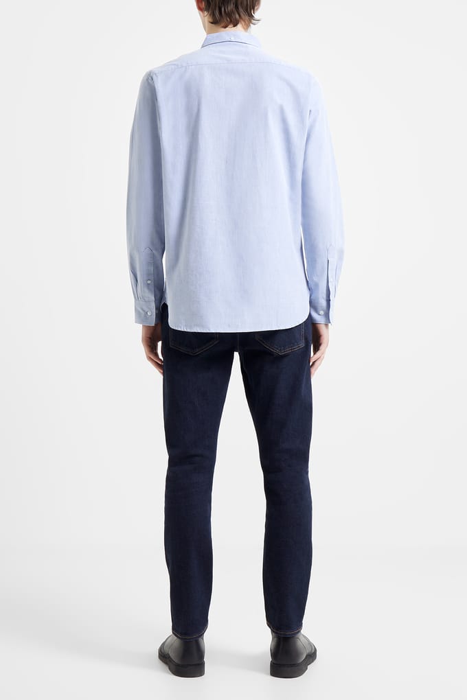 French Connection Oxford Ls Sky Größe: XS | Casual hemden Outlet | Herren