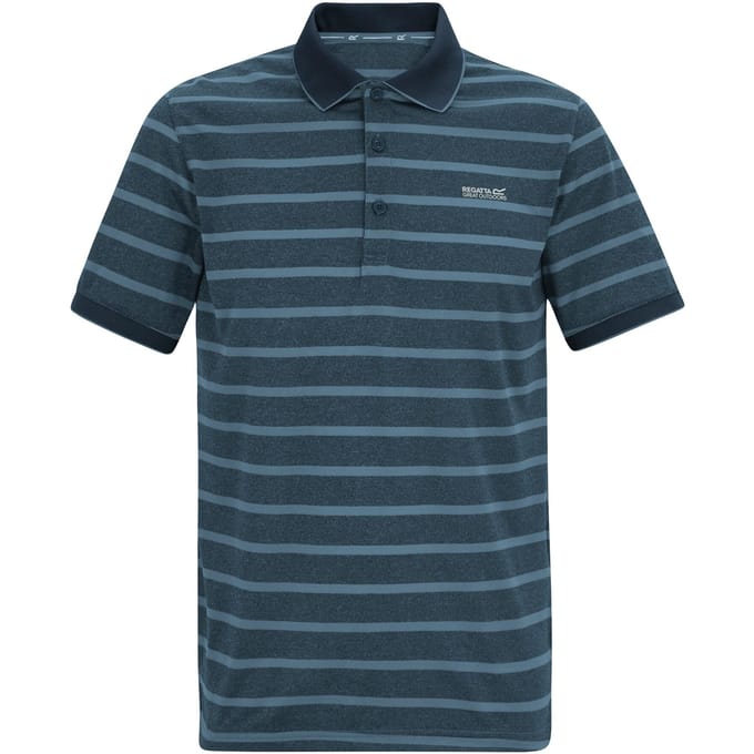 Regatta Heren Kildra Poloshirt (Nachthemel/China Blauw)