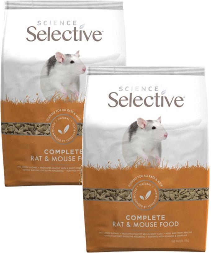Supreme selective rat - 2 stuks x 1,5 KG