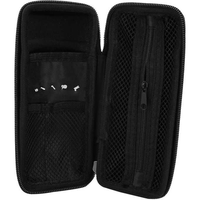 Sac de vélo portable Gourde Coque rigide VTT Entretien Kit d'outils de cyclisme Noir black