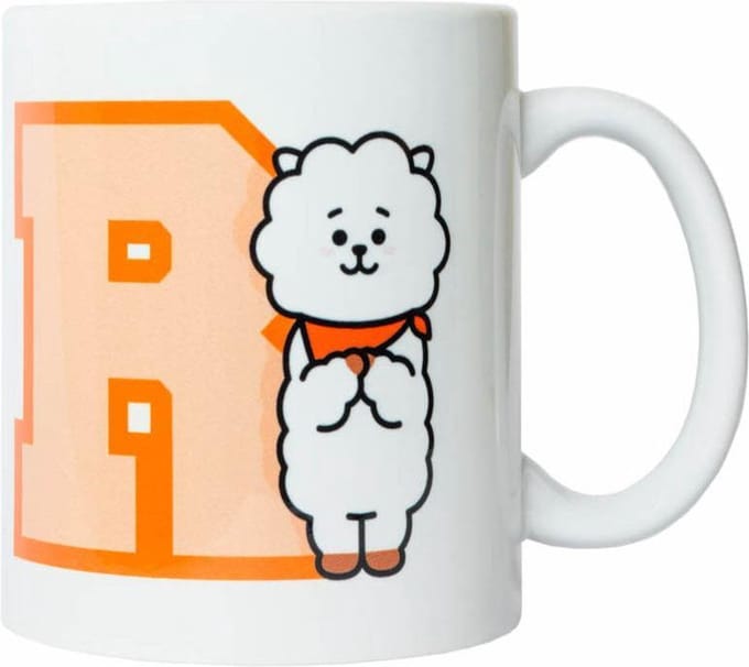 Grupo Erik Mok Bt21 Rj Junior 300 Ml Keramiek Wit/oranje
