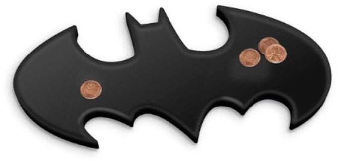 DC Comics - Bat Logo Coin Tray