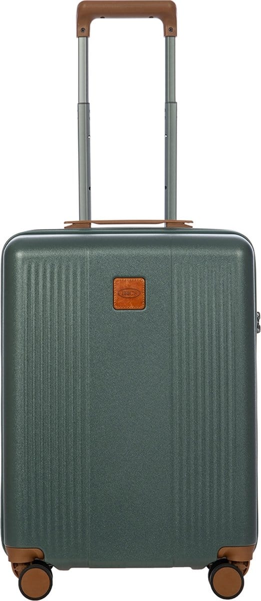 BRIC'S Ferrara Cabin Trolley 55 cm Green Donkergroen