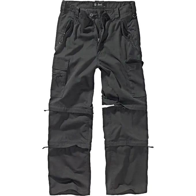 Brandit Cargobroek - Savannah - S tot 3XL - voor Mannen - zwart