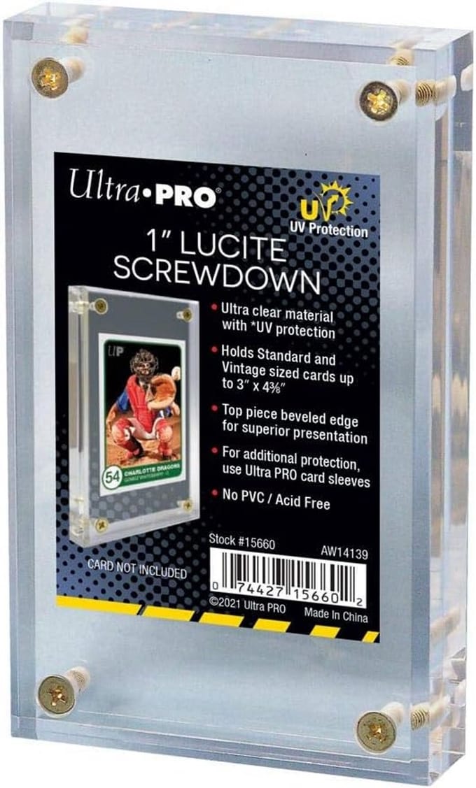 UV Bestendige 1 Inch Lucite Schroef-Down Displayhouder