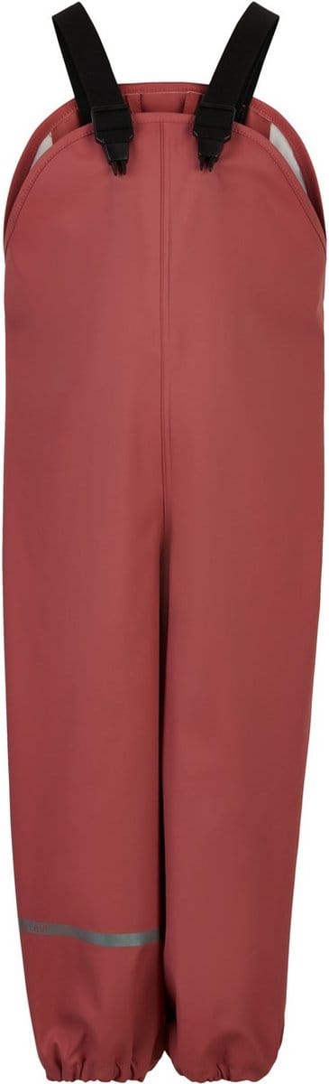 Celavi - Basic regenbroek met bretels voor kinderen - Recycled PU - Dusty Ceder - maat 90 (2 Years)