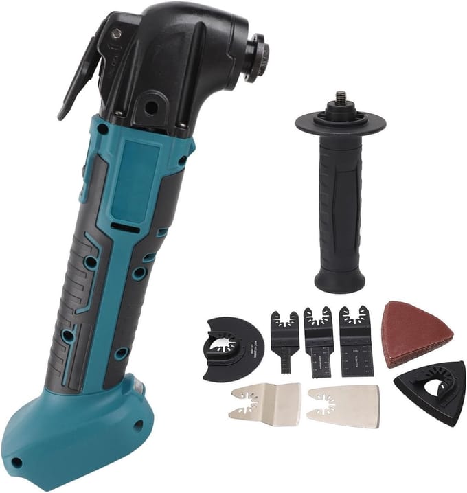 Oscillerend Gereedschap - Multitool Set - Klus Klussen - 6 Variabele Snelheden - 6000-20000 RPM