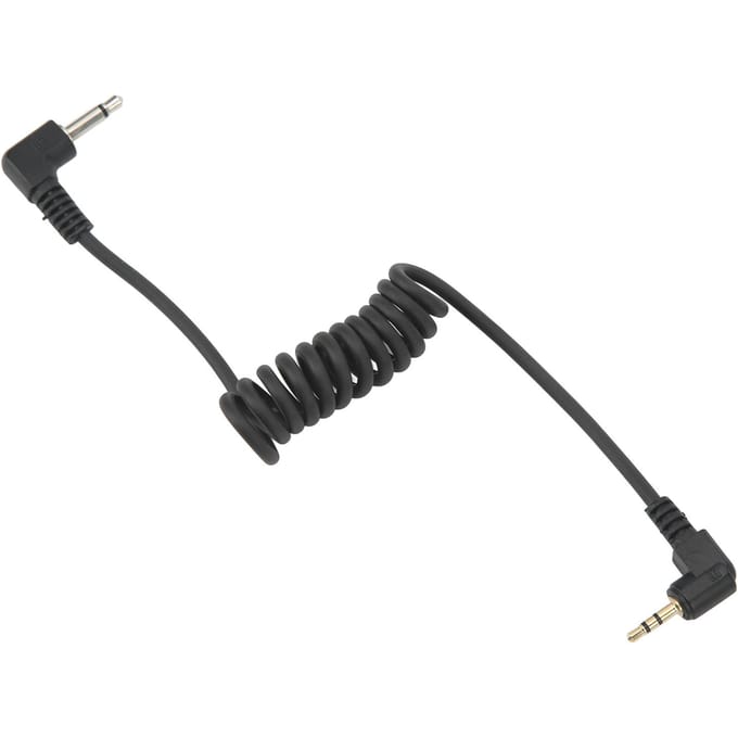Cordon de déclenchement pour appareil photo 2,5 mm à 3,5 mm, joint plaqué or, élastique en plastique, déclencheur de flash gray