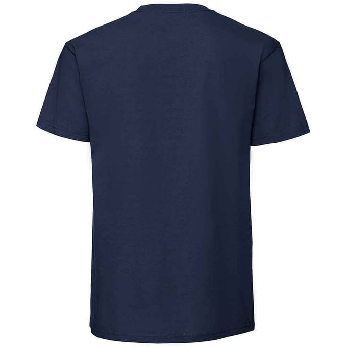 Fruit Of The Loom Heren Ringgesponnen Premium T-Shirt (Deep Navy)