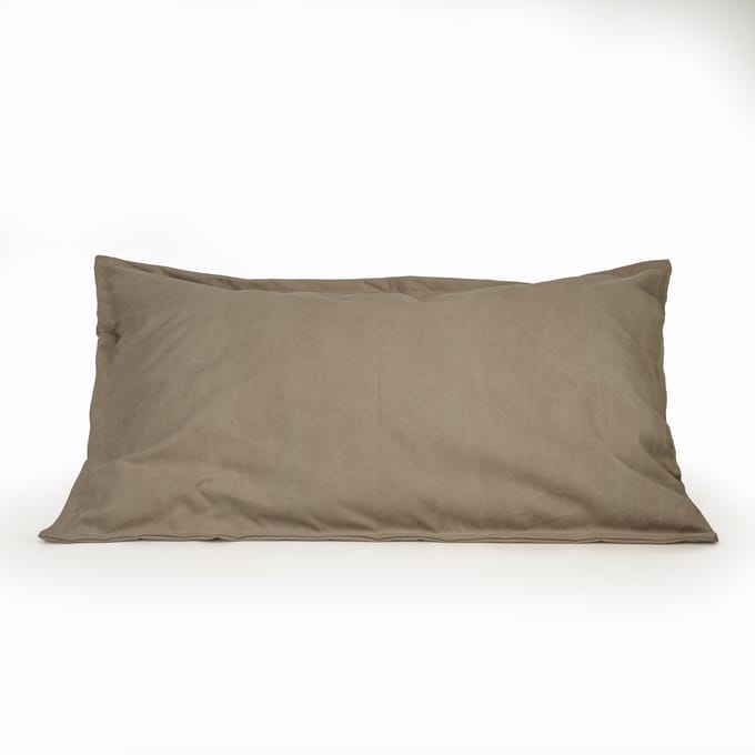 KUSSEN STONEWASH CANVAS 100 TAUPE