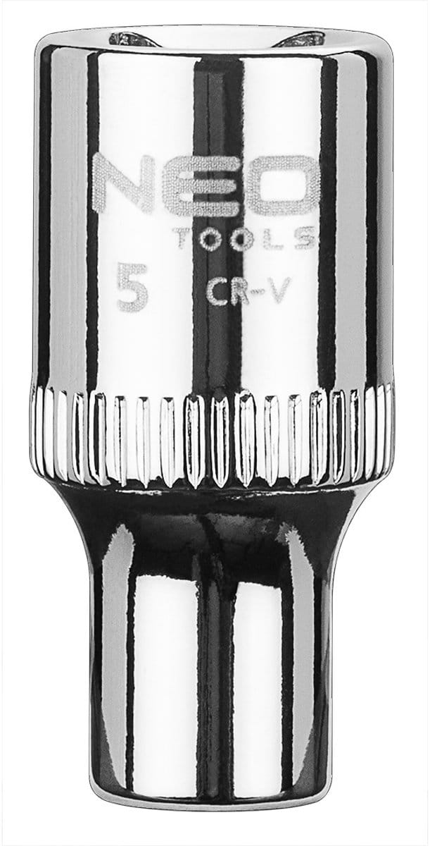 NEO 08-222 Serie - Zeskant Dopsleutel - 1/4" - 5 mm - Superlock Technologie