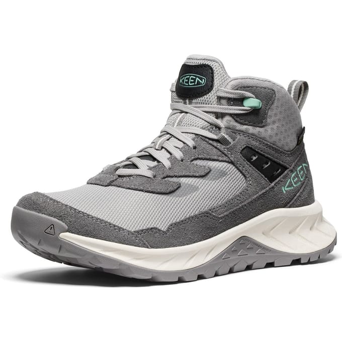 Keen Hightrail Mid Wp Alloy/lichen Maat: 39.5 | Laarzen Outlet | Dames | Grijs