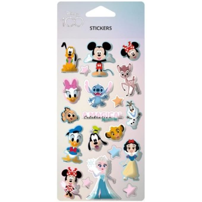 Disney 100 opal collection - stickers pop up