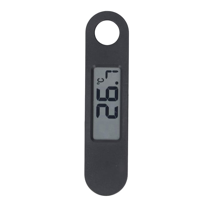 Digitale Vleesthermometer LCD-display IP67 Waterdicht Keuken Voedselthermometer voor Dagelijkse Maaltijden black