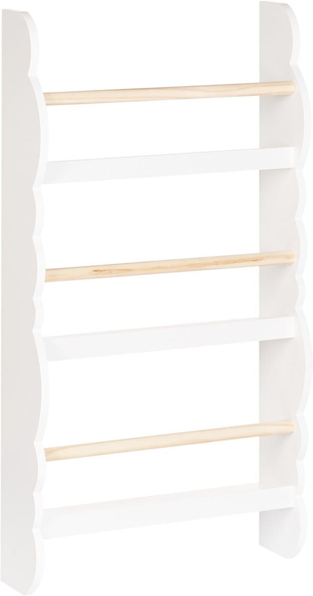 RIGOLET - Wandboekenplank - Wit - MDF