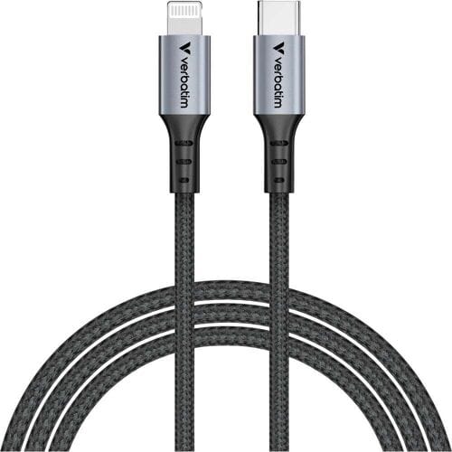 Verbatim Mobiele telefoon Kabel [1x USB-C - 1x Lightning] 1.2 m USB-C, Lightning