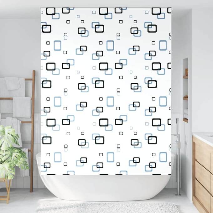 vidaXL - Doucherolgordijn - 160x240 - cm - stofbreedte - 156 - cm