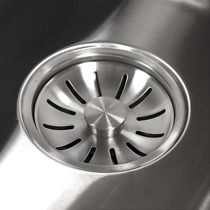 Lorreine 17R Luxe spoelbak RVS