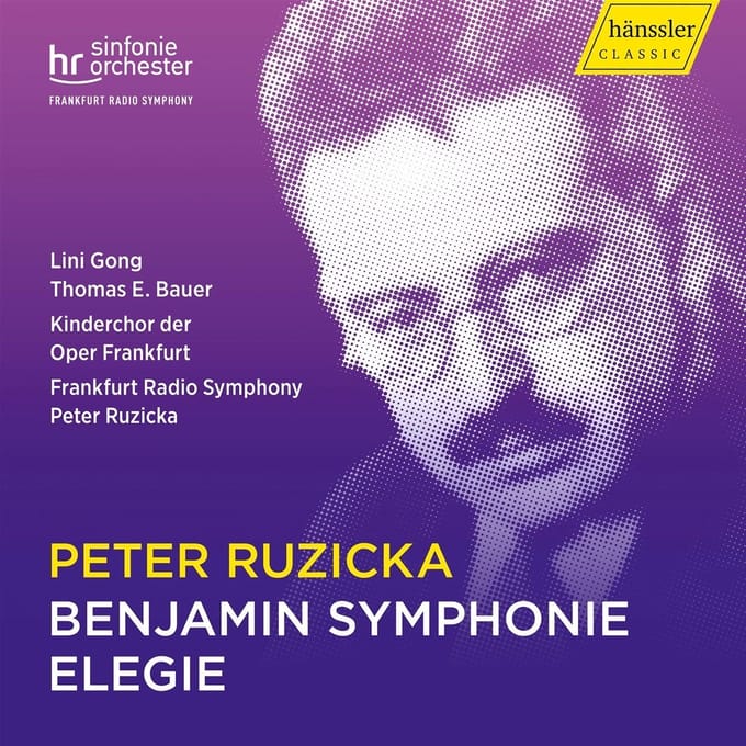 Lini Gong, Peter Ruzicka, Thomas E. Bauer - Ruzicka: Benjamin Symphonie | Elegie (CD)
