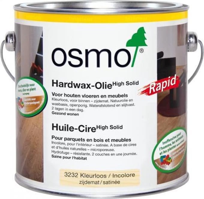 Osmo 3232 Hardwaxolie Rapid Zijdemat - 10 liter