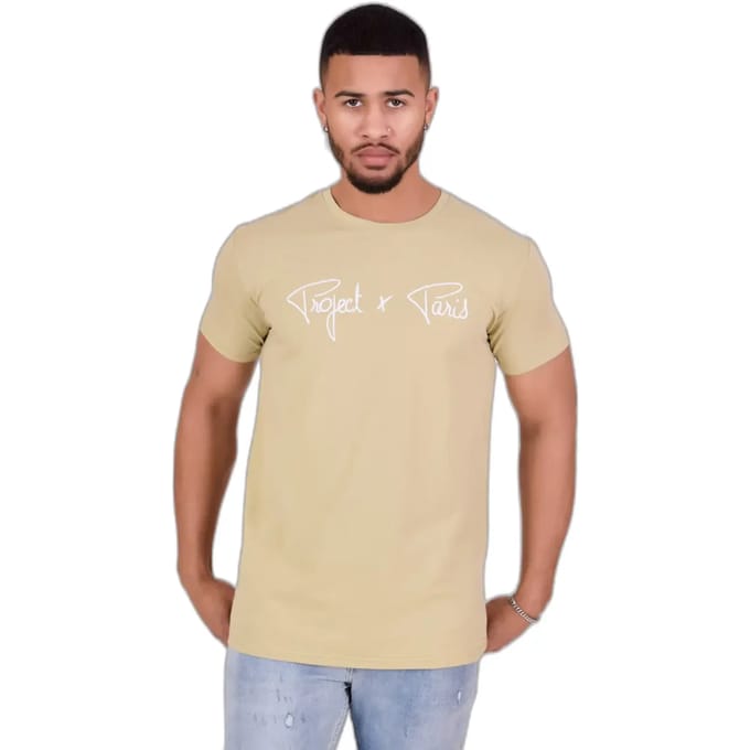 T-shirt Project X Paris Logo basic broderie