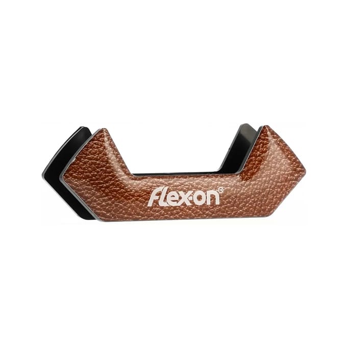 Bruine teugelstickers Flex-On Safe-On Cuir
