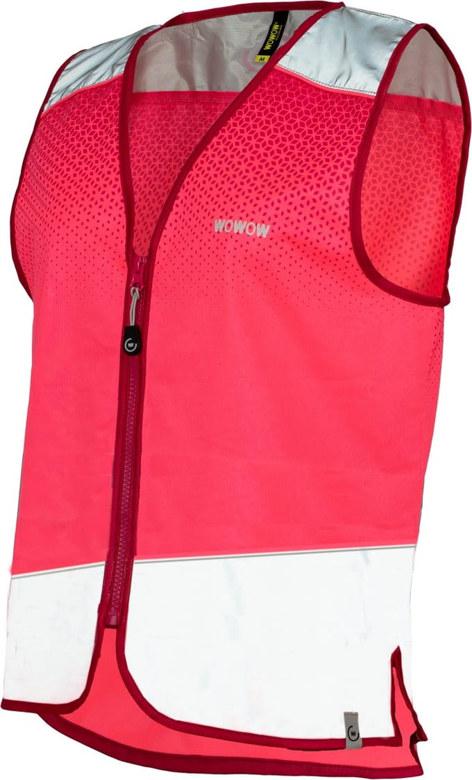 Fietsjas mouwloos dames - WOWOW Yara Jacket roze - XXL