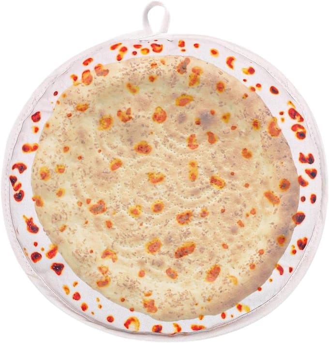 Tortilla Warmer - Brood Houder - Maaltijd Warm Houden - Grote Capaciteit - 30 x 30 cm - Multicolor
