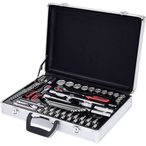 KS TOOLS 1/4"+1/2" Doppelsleutelset 70-delig - 911.0670