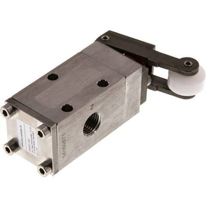 3/2 G1/4 '' Universeel Rolbediend Ventiel RVS -0.95-12bar/-13.2-168psi
