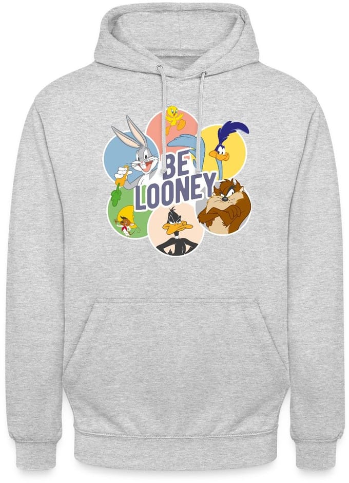 Looney Tunes Kaarakters Be Looney Hoodie Unisex