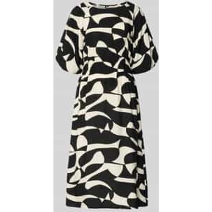 midi-jurk van viscose model 'CHANISE'