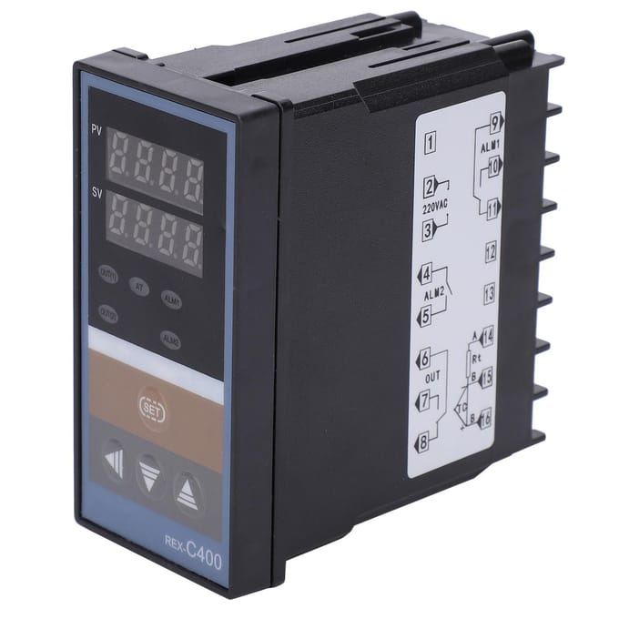 BERM Temperatuurregelaar Slimme Instelbare Regulator Thermostaatschakelaar REXC400FK02MxDA 220V black