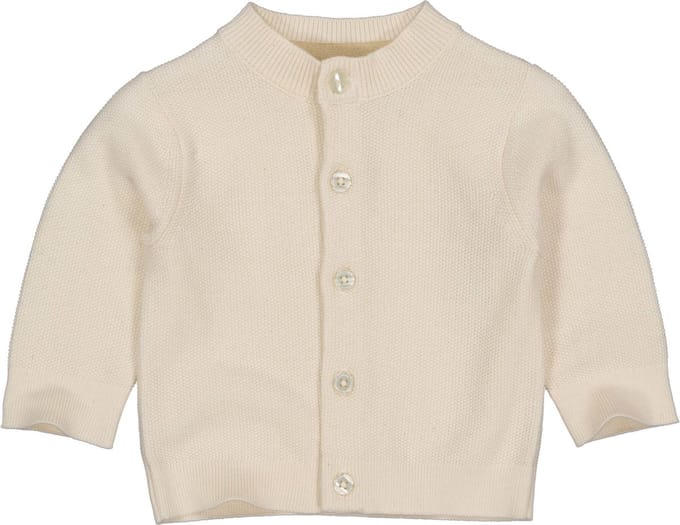 Levv newborn baby neutraal vest Norre Off White
