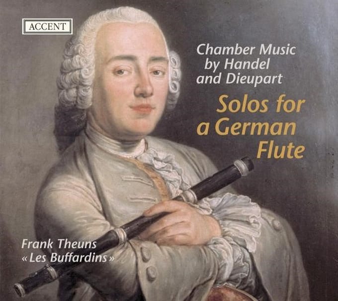 Frank Theuns, Les Buffardins - Handel & Dieupart: Solos For A German Flute (CD)
