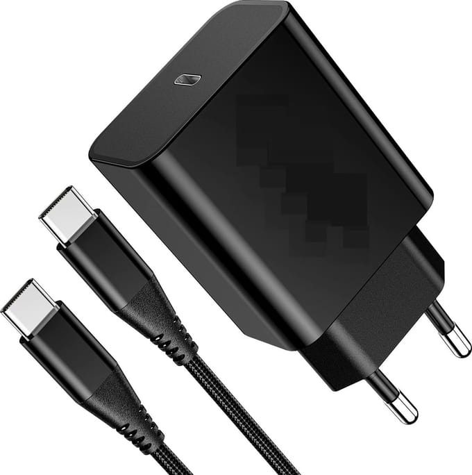 25W Oplader + USB C Kabel 2 Meter - Snellader - Quick Charger - Voor S24, S23, S22, S21, S20 Ultra Plus FE Lite