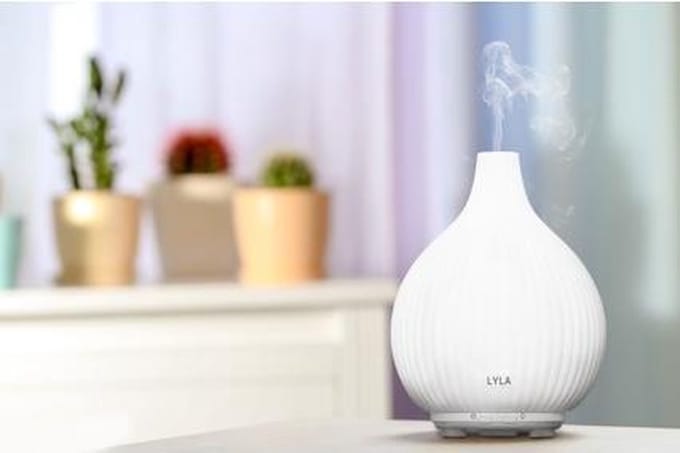 Rio LYLA -  aromadiffuser, bevochtiger en nachtlampje in één