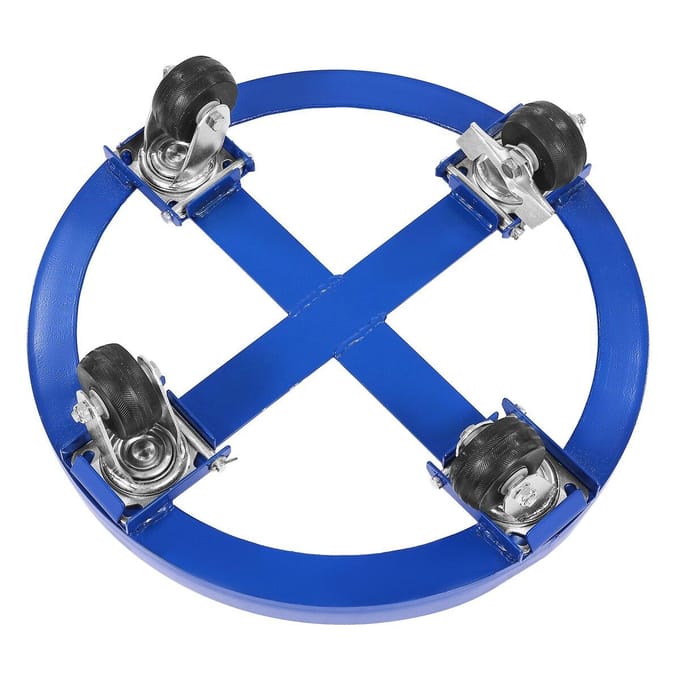 55 Gallon Trommel Dolly 2000 lbs Vat Dolly Kar Trommel Caddy 4 Zwenkwielen