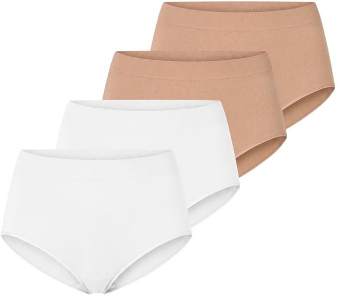 Schiesser Dames culottes sculptantes 4 pack Classic Seamless