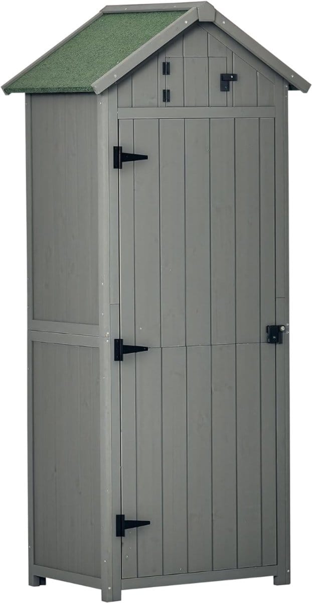 CLVP® Tuinkast Hout - Tuinkist - Tuinkasten voor Buiten - Tuinberging
