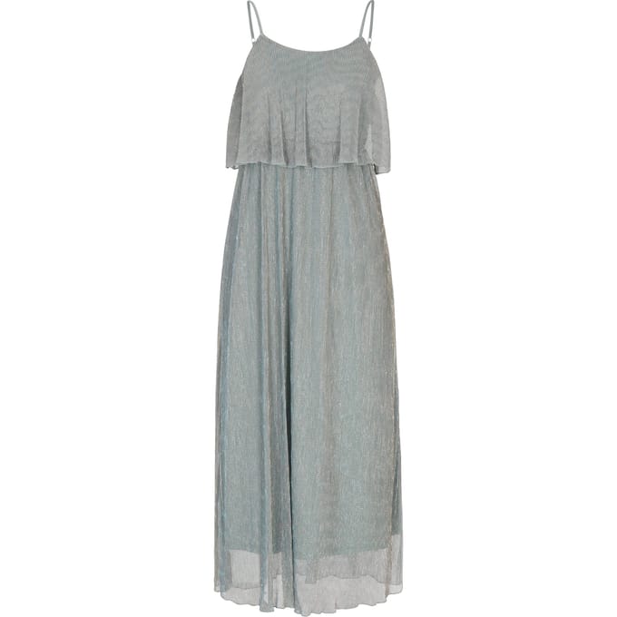 Faina Jurk Dames blauw