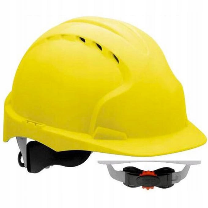 EVO 3 industriële veiligheidshelm STALCO PERFECT S-78501 ( yellow ) CAT.III