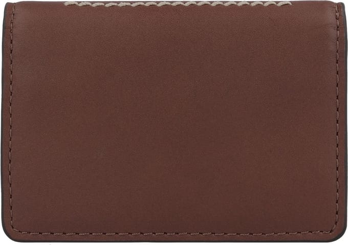 FOSSIL Kaarthoes Portemonnee Westover Snap Bifold Medium Brown Bruine