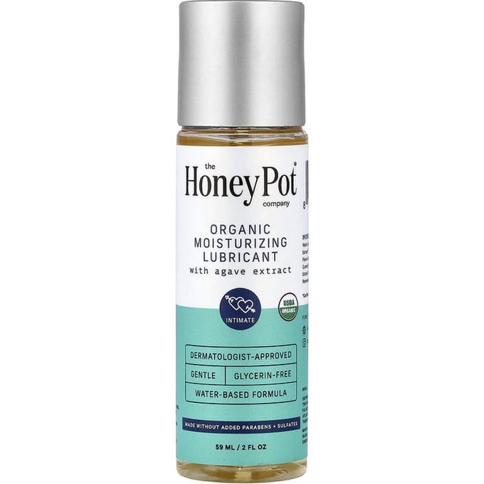 Lubrifiant Hydratant Biologique à l'Extrait d'Agave, 2 fl oz (59 ml)