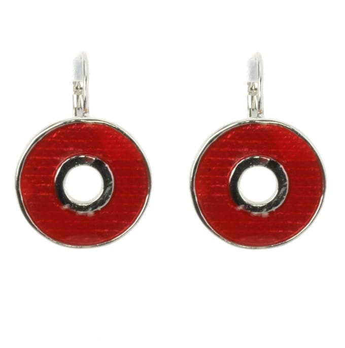 Behave - Ronde oorsteker gekleurd - Rood