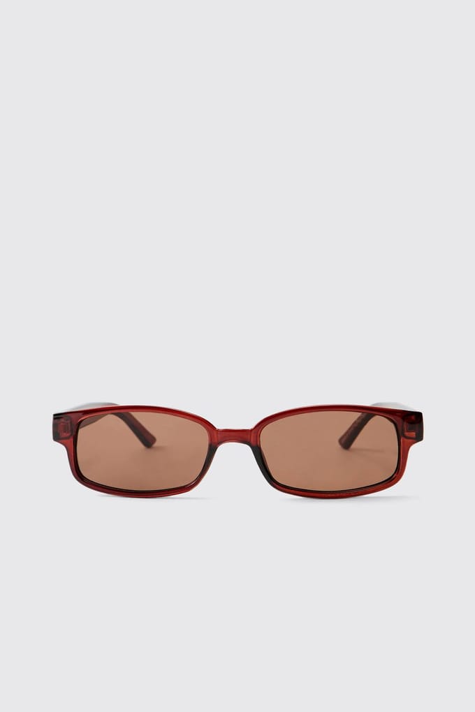 Rechthoekige Zonnebril | Red