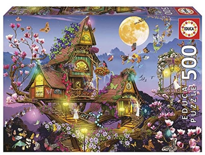 Puzzel Elfenhuis 500 Stukken voor Volwassenen