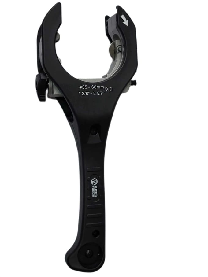 AMD Tools - Uitlaatpijpsnijder - 35-66 mm - Grijper mechanisme - Ratel