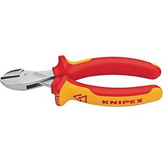 Compacte zijkniptang X-Cut® L.160 mm, multifunctionele huls KNIPEX