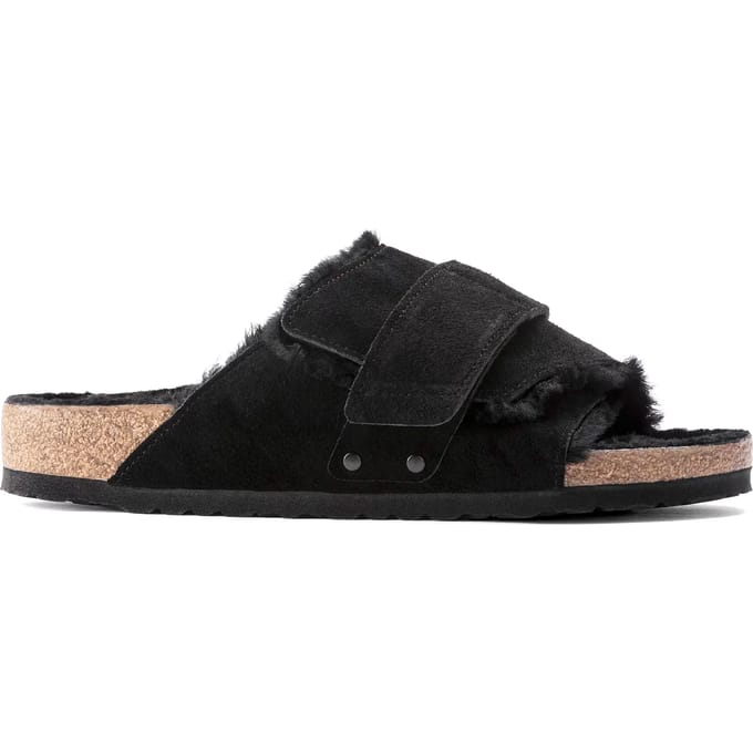 Leren sandalen Birkenstock Kyoto Suede